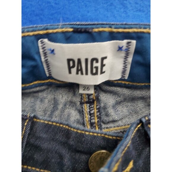 Paige Skyline Skinny Women's Jeans Denim  Pants Size 26 Made In USA - Picture 14 of 16